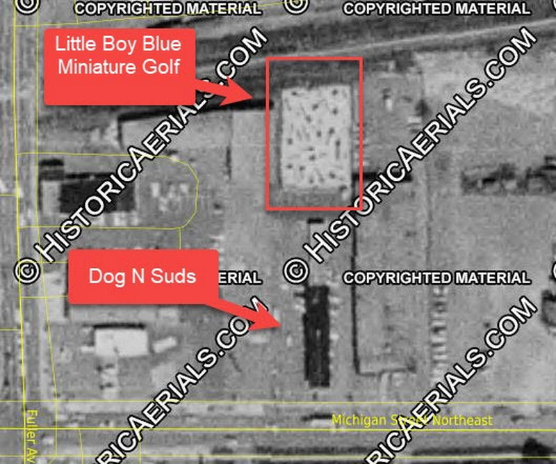 Little Boy Blue Miniature Golf - 1973 (newer photo)